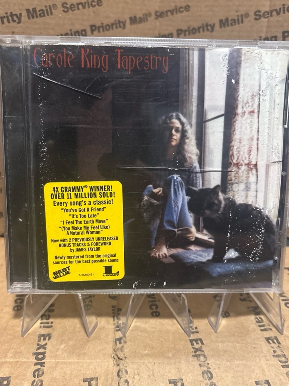 Carole King's iconic 1971 album Tapestry
